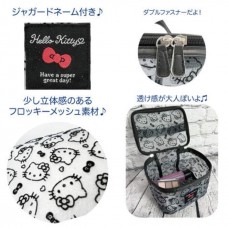 Sanrio刺繡手提網紗手提包/ 收納包   