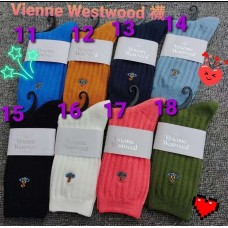 Vivienne Westwood 中筒多色棉襪 (1套4對)